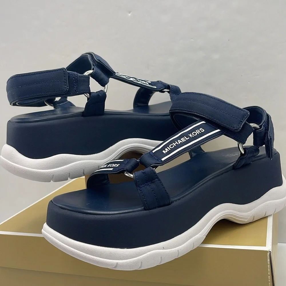 MICHAEL KORS Katrina Nylon Sport Sandal
Navy 
New - Picture 10 of 16
